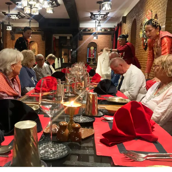 Dinner At Dwarika Hotel