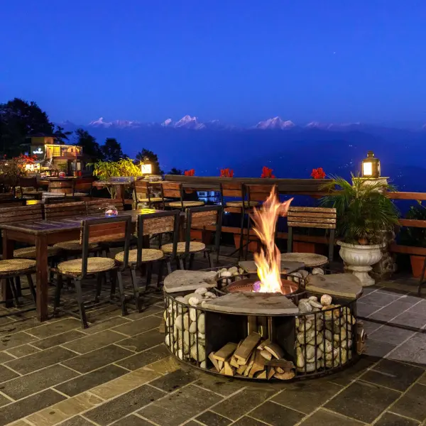 Outdoor Sitting And Restaur