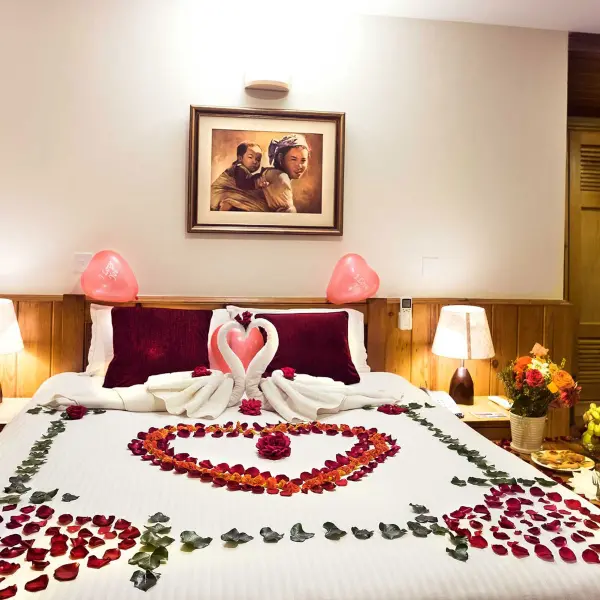 Special Decorated Bed