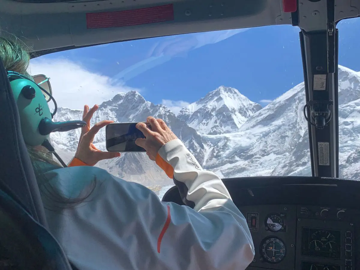 EBC Heli Trip