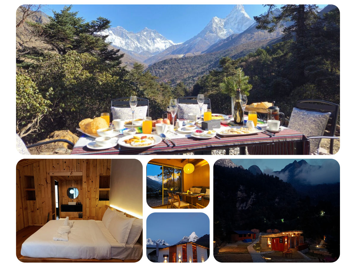 luxury lodge in tengboche