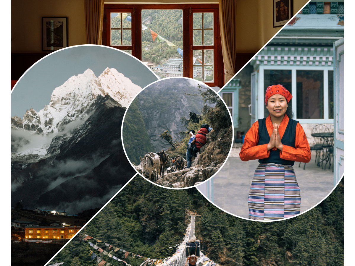 luxury lodge in namche 