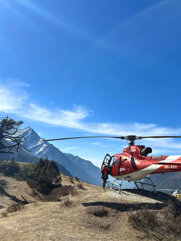 Luxury EBC Helicopter Tour