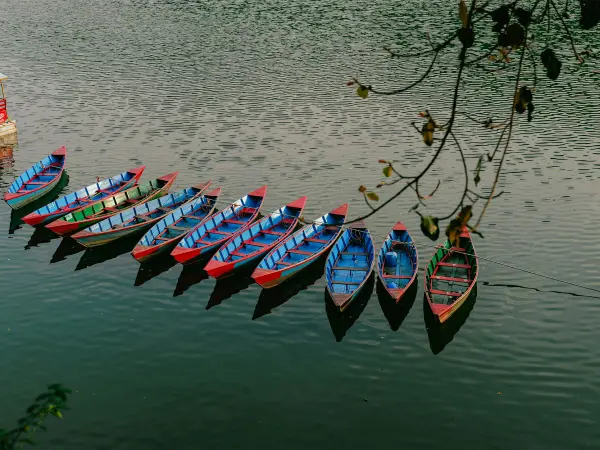 Boating On Fewa Lake