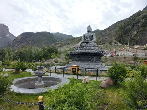 Buddha Statue In Muktinath