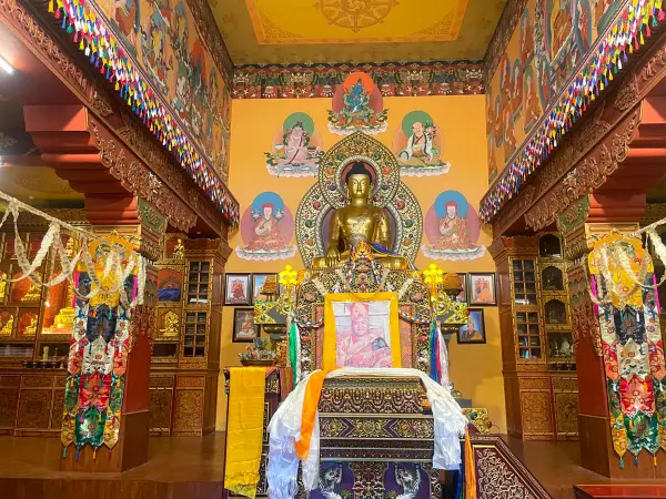 Buddha Statue Inside Monast