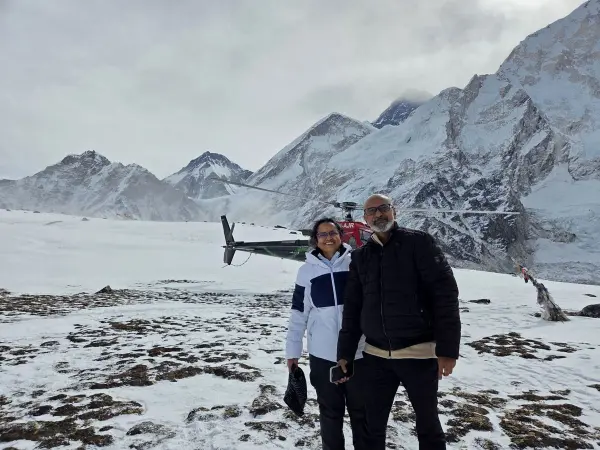 Helicopter Landed In Kalapa