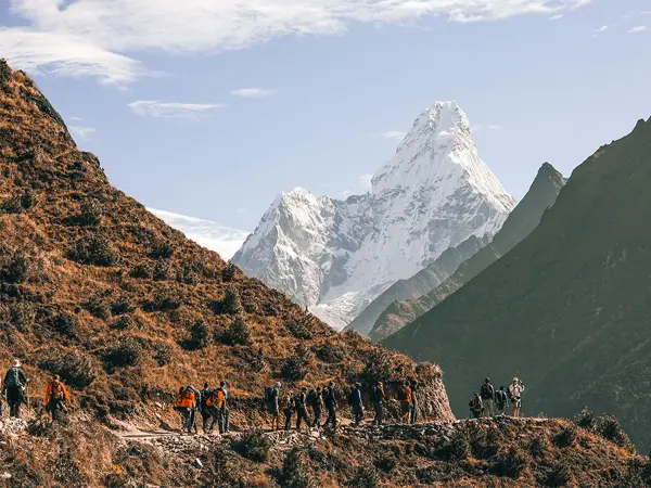 Hiking To Everest View