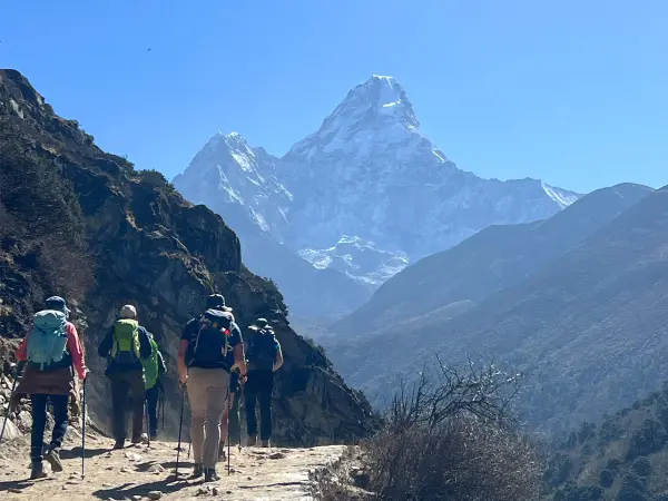 Mout Ama Dablam View During