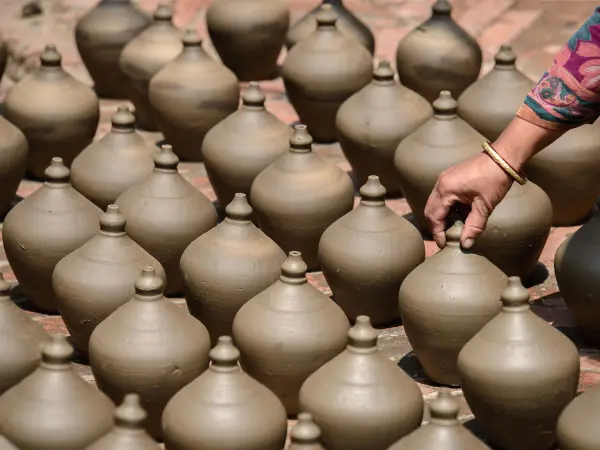 Pottery Making In Bhaktapur