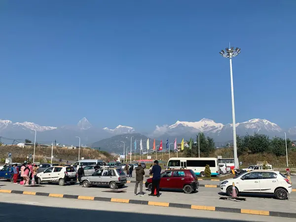 View From Pokhara Airport