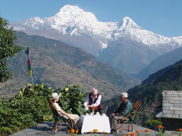 View Of Annapurna South